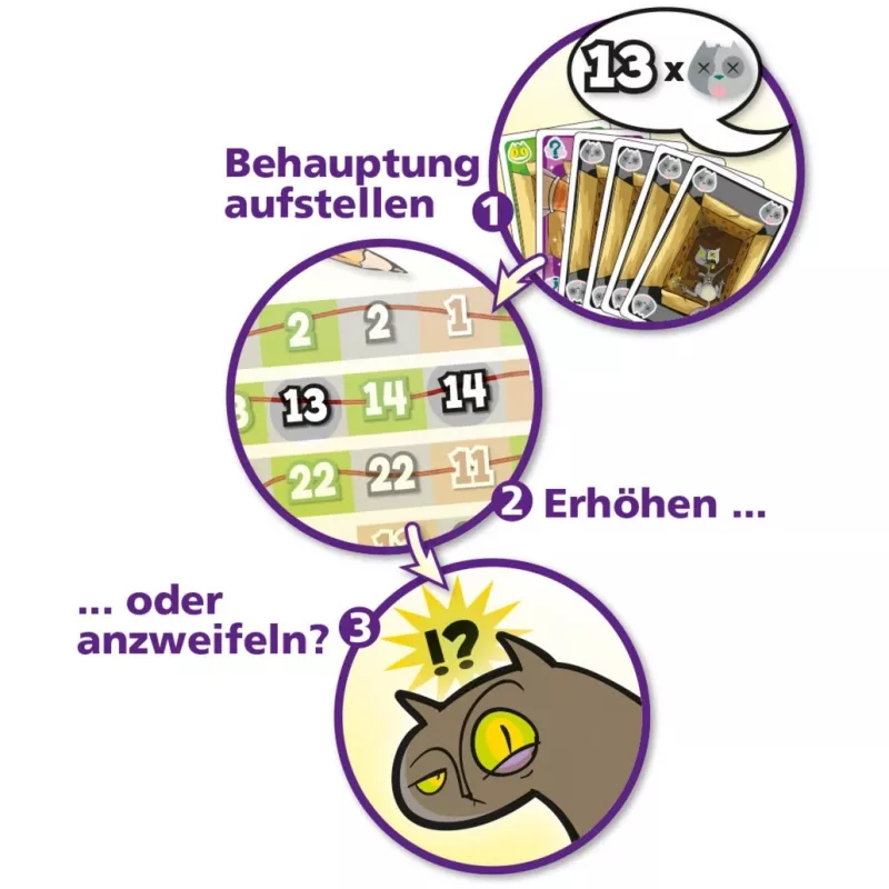 Amigo Schrodinger's Cats Board Game