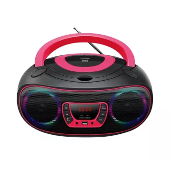 Denver TCL-212BT PINK odtwarzacz CD Przenośny odtwarzacz CD Czarny, Różowy