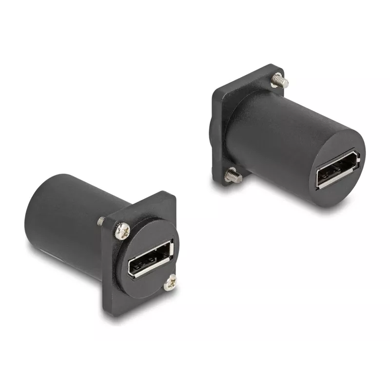 Moduł DeLOCK D-Type DisplayPort żeński do żeńskiego 4K czarny