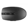 HP 710 Ładowalna cicha mysz, symetryczna, RF Wireless + Bluetooth, 3000 DPI, czarna