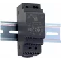 Zasilacz/przetwornica mean well DDR-30L-5 — 30 W, wejście 18–75 V, wyjście 5 V, RoHS, 35×54,5×90 mm