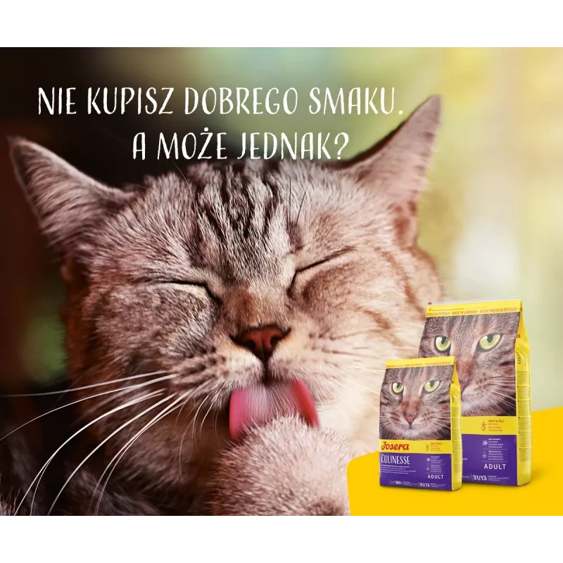 Josera Culinesse sucha karma dla kotów 2 kg dla dorosłych, drób, łosoś