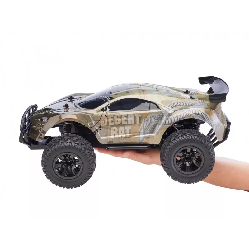 Samochód RC REVELL Desert Rat (model 24442) — szaro-czarny pojazd terenowy sterowany radiowo