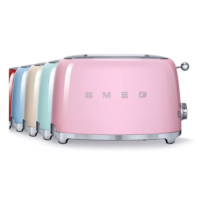 Toster Smeg TSF01PKEU (Różowy)