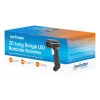 Manhattan 2D Long Range LED Barcode Scanner, USB, 450mm głębokość skanowania, maks. światło otoczenia 100 000 luksów (światło słoneczne), obsługuje symbologie - 1D (21 wersji) i 2D (10 wersji), kabel skanera RJ45 do USB 1,8 m (najpopularniejszy typ, czyli USB-A), czarny, 3 lata gwarancji
