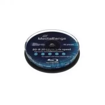 MediaRange - 10 x BD-R - 25 GB 6x - wrzeciono (MR499)