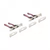 Wewnętrzna karta interfejsu RS-232 DELOCK 95278 — Mini PCI Express host, 4× wyjścia RS-232, FIFO 256 B, 30×51×10 mm