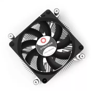Chłodzenie CPU Dynatron Z60 pod LGA1851 LGA1700, korpus aluminiowy, wentylator 80 mm