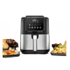 Frytkownica beztłuszczowa Rommelsbacher FRH 1500 — 5 L, 1500 W, stal nierdzewna/czarny
