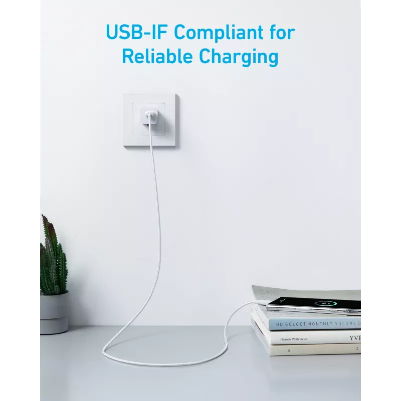 Kabel USB Anker 322 1,8 m USB A USB C Biały