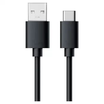 Kabel USB RealPower 255650 USB 3.2 Gen 1 0,6 m czarny
