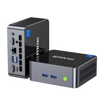 Mini PC GMKtec NucBox M3 Intel Core i5-12450H, 16 GB DDR4, 512 GB SSD, Windows 11 Pro, Czarny
