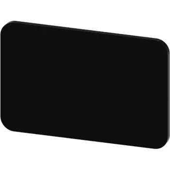 Siemens Bezeichnungsschild aufrastbar, quadratisch (L x B) 27 mm x 17.5 mm unbeschriftet Schwarz SIRIUS ACT 3SU1900-0AD1 (3SU1900-0AD16-0AA0)