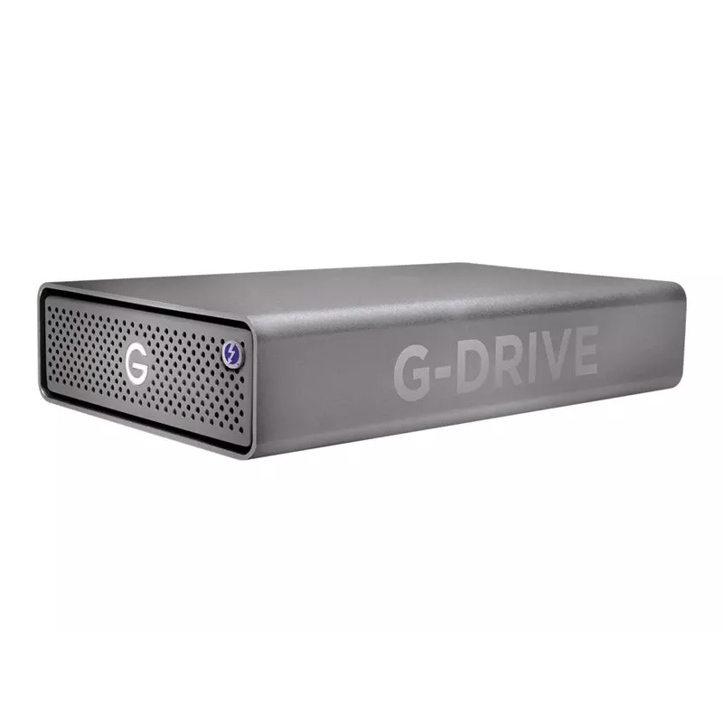 Zewnętrzny dysk twardy SANDISK G-DRIVE PRO 4 TB — 7200 obr./min, USB 3.2 Gen 1, stal nierdzewna