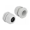 Dławik kablowy DeLOCK 60384 Szary Plastik 2 szt.