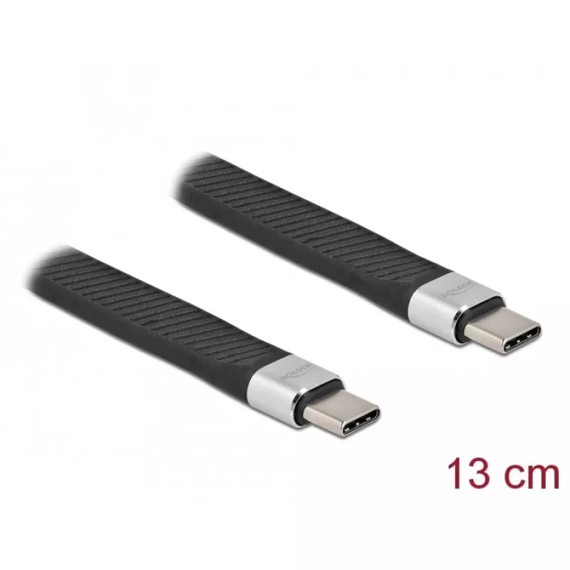 Płaski kabel taśmowy FPC USB 2.0 DeLOCK 86940 USB Type-C na USB Type-C 13 cm