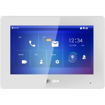 LCD Monitor 7 cali IP Wi-Fi Domofon DAHUA VTH5422HW-W