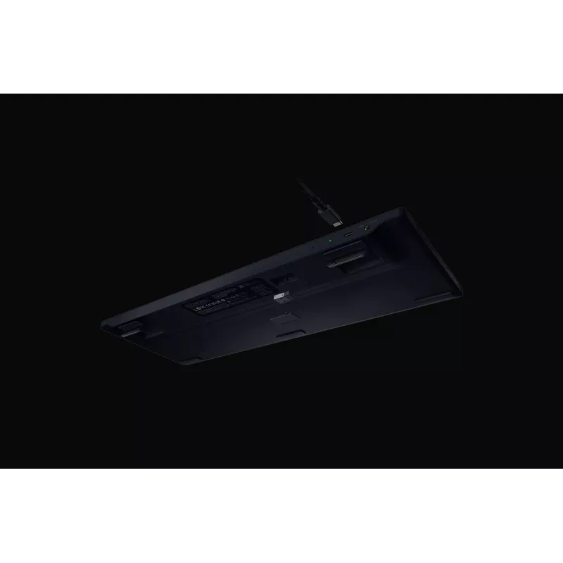 Klawiatura gamingowa Razer CzarnyWidow V4 Low-profile Wireless — niskoprofilowe klawisze mechaniczne, Bluetooth i 2.4 GHz