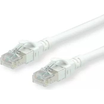 ROLINE - Kabel krosowy - RJ-45 (M) do RJ-45 (M) - 3 m - UTP - CAT 6 - bezhalogenowy, formowany, skręcony - biały (21.15.2563)