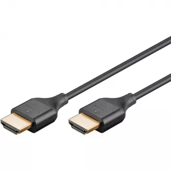 Kabel Goobay HDMI 5 m wtyk męski typ A – wtyk męski typ A 18 Gbit/s czarny