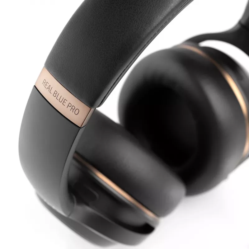 Teufel REAL Niebieski PRO Zestaw słuchawkowy Bezprzewodowy nauszny Gaming Bluetooth Czarny