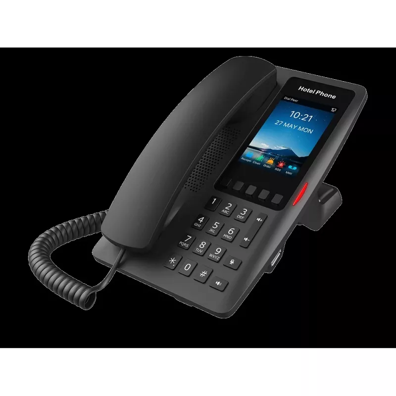 Telefon IP Fanvil H6W-Czarny WiFi Bluetooth – Fanvil H6W-Czarny telefon biurkowy VoIP z Wi‑Fi i Bluetooth