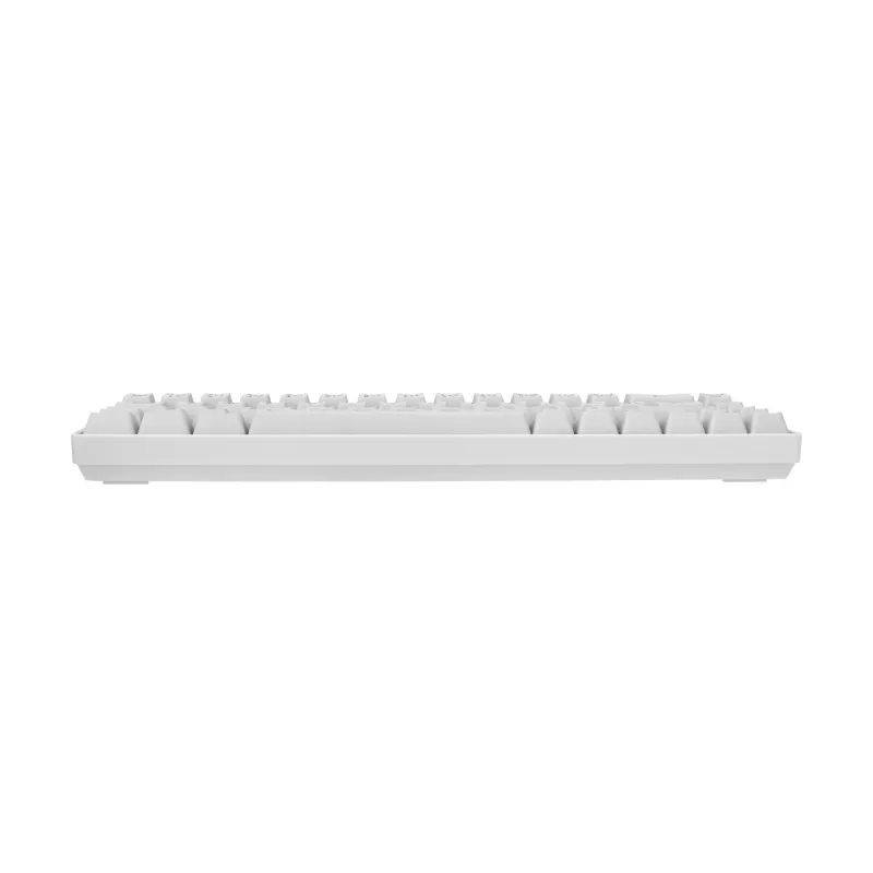 Klawiatura White Shark RONIN Biała USB QWERTY 68 klawiszy LED