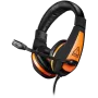 CANYON Star Raider GH-1A, Słuchawki gamingowe 3.5mm jack z regulowanym mikrofonem i regulacją głośności, z adapterem 2w1 3.5mm, kabel 2M, Czarny, 0.23kg