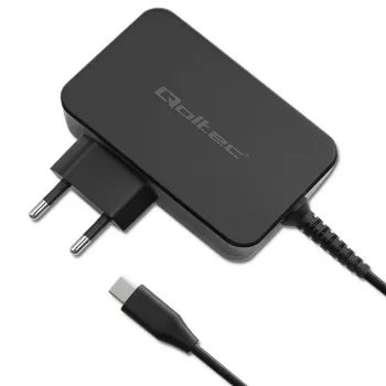 Zasilacz sieciowy GaN QOLTEC 52387 90W 1x USB‑C 5–20V