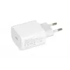 Ładowarka sieciowa USB-C Szybkie ładowanie IBOX C-37, 20 W, USB‑C PD 3.0, prąd wyjściowy 3 A, biała