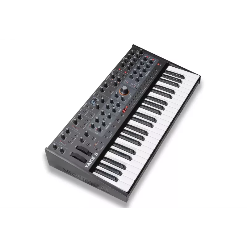 Analogowy polifoniczny syntezator Sequential Take 5 (SEQ 3500) – sprzętowy syntezator polifoniczny
