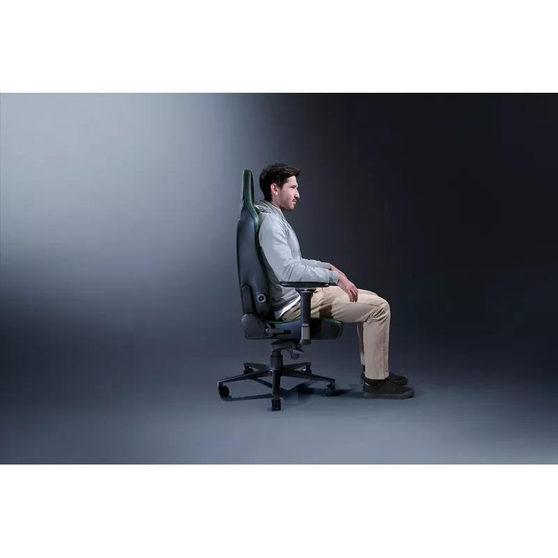 Fotel gamingowy Razer Iskur V2 Wyściełane siedzisko Czarny Zielony