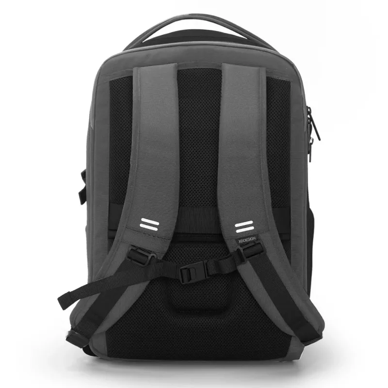 Plecak XDDESIGN Bizz Szary P705.932 — wodoszczelny, lekki plecak miejski