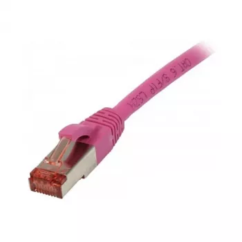 Kabel krosowy RJ45 – CAT6 250 MHz – 2 m magenta – S-STP(S/FTP) – TPE/LSZH(Superflex) – Synergy 21