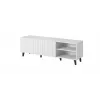 Cama szafka RTV PAFOS 150x42x52 biały matowy