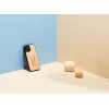 Etui na telefon man and wood do iPhone 12 / 12 Pro — wzór kota z czerwoną rybką