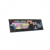 Logickeyboard LKB-EDIUS-A2PC-FR klawiatura Uniwersalna USB AZERTY Francuski Czarny