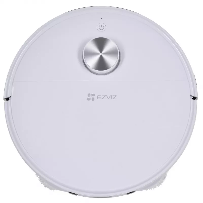 Robot sprzątający EZVIZ RS2 z mapowaniem, ssaniem 4000 Pa, baterią 5200 mAh, czasem pracy 220 min, mopem do mycia, stacją bazową z zbiornikami na wodę 5/5,5 L