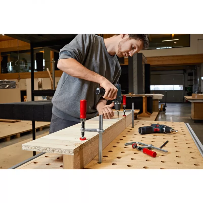 Zacisk stołowy Bessey GTR 160/60 do konstrukcji stalowych, siła zacisku 1600 N