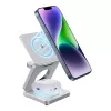 Ładowarka bezprzewodowa BlitzWolf BW-IW30 3-w-1 stacja szybkiego ładowania dla iPhone i Samsung, bezprzewodowe ładowanie 3 urządzeń