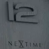 NeXtime 3096GS - Zegar ścienny - kwarcowy - okrągły - szary - drewno - dla dorosłych