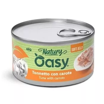 Oasy Natury Soft Jelly Tuna with carrots 150 gr