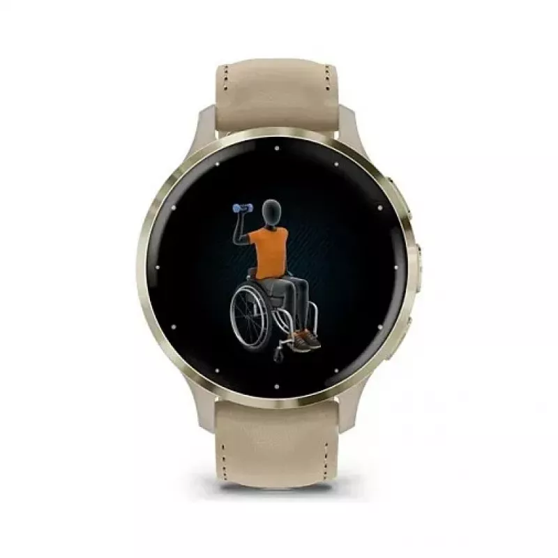 Garmin Venu 3S 41mm, french gray/softgold
