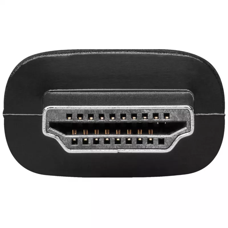 Wentronic Goobay Adapter HDMI™ / DVI-D, wtyk standardowy HDMI (typ A), czarny - 19-pinowy wtyk HDMI™>gniazdo DVI-D (24+1) (68098)