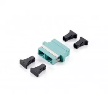 Sprzęgacz światłowodowy Equip SC, dupleks wielomodowy OM3, SC, turkusowy, wielomodowy, 34,7 mm, 9,4 mm, 33 mm
