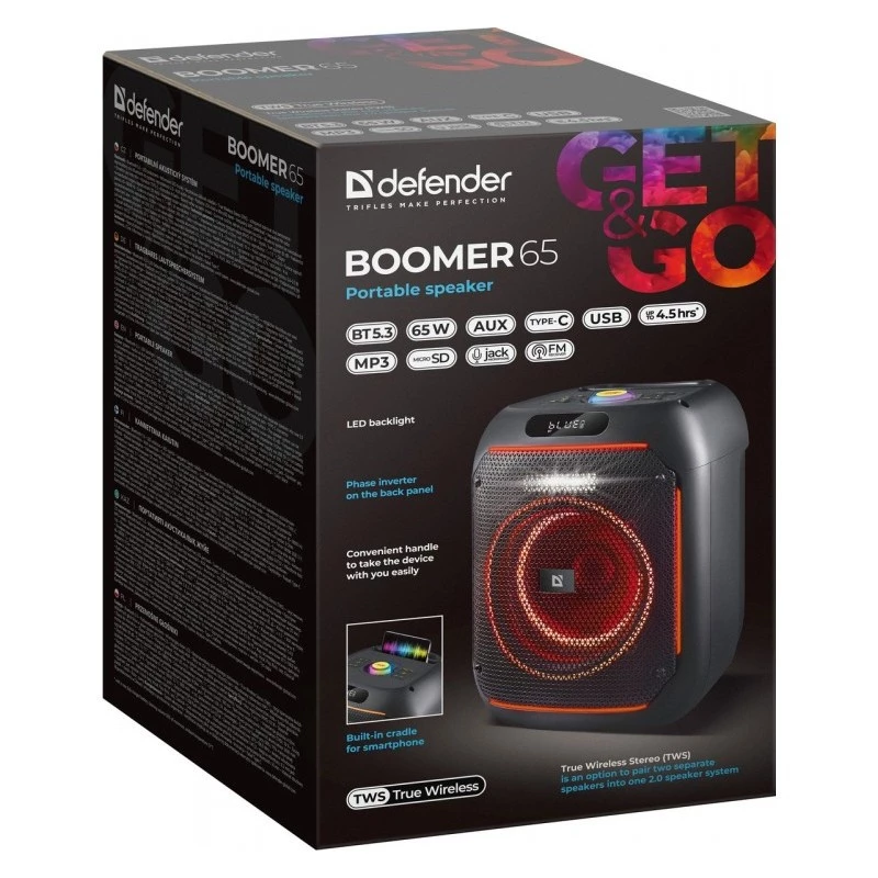 Głośnik Bluetooth Boome R 65W