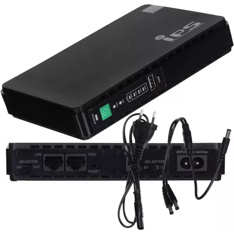 Zasilacz awaryjny (UPS) IPS ROUTERUPS-15-POE 15 W
