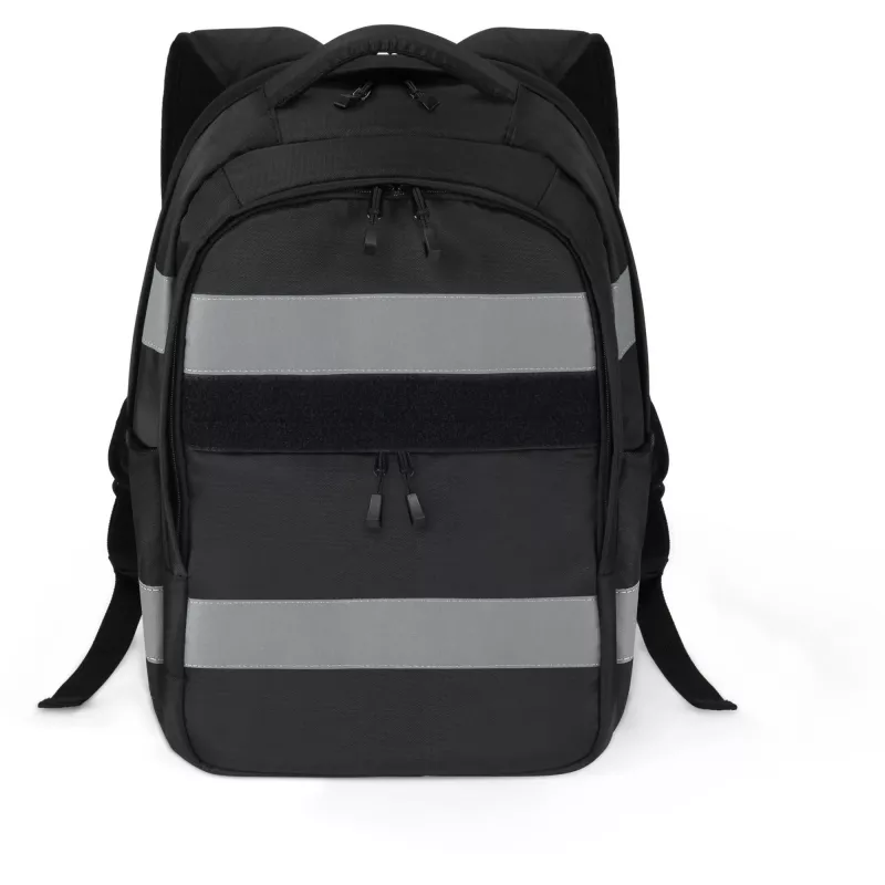 Plecak DICOTA Hi-Vis V2 Czarny 320x220x455mm PET TPU