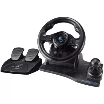 Subsonic SA5596-NG Kierownica do gier Czarna USB Kierownica Pedały 270°