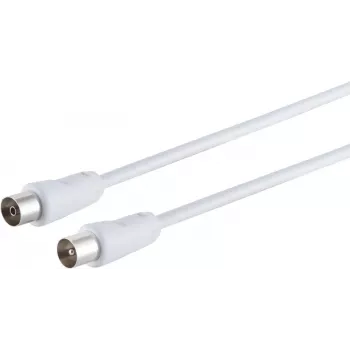Kabel koncentryczny S/CONN 80025-128 5 m IEC biały